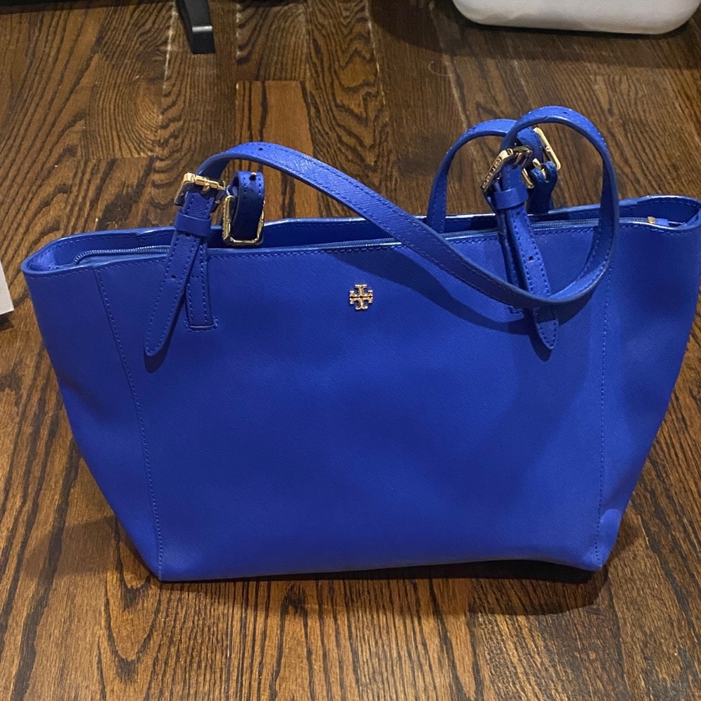 Tory Burch Royal Blue Tote Bag